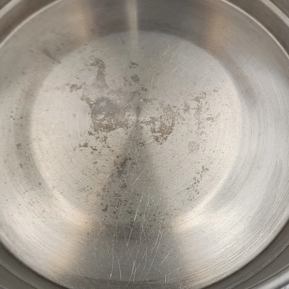 Vintage Presto Pride Stainless Steel Saucepan Copper Bottom A-9 9 Inch